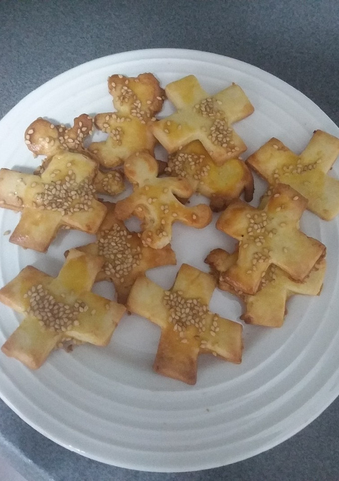 Una foto de 🍪Galletas de mantequilla 🧈 con ralladura de cítricos 🍊🍋