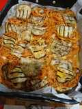 Rotolini di melanzane grigliate con spaghetti