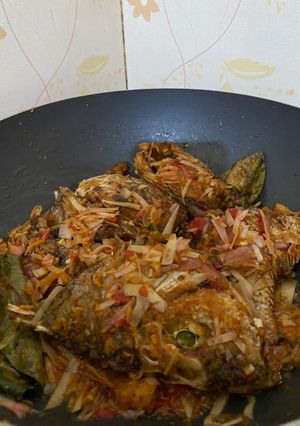 Foto resep Kakap Bumbu Kecombrang