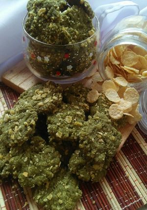 Foto resep Moringa Chruncy Cookies (Eggless)
