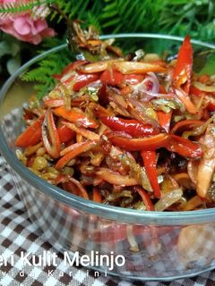 Foto resep Tumis Teri Kulit Melinjo
