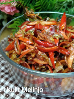 Foto resep Tumis Teri Kulit Melinjo