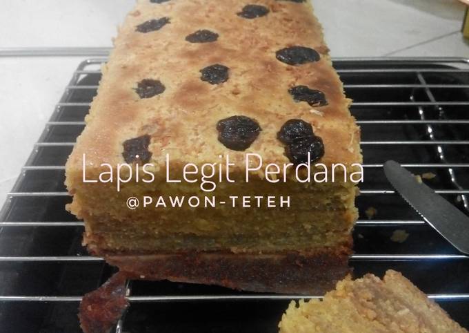 Resep Lapis Legit Perdana, Lezat