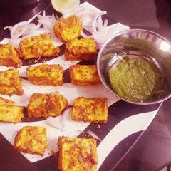 A picture of Healthy Tandoori Paneer.