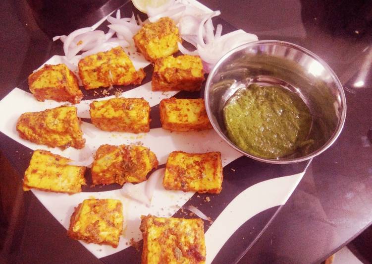 Easiest Way to Make Perfect Healthy Tandoori Paneer