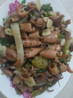 Foto resep Cumi Asin Cabe Ijo