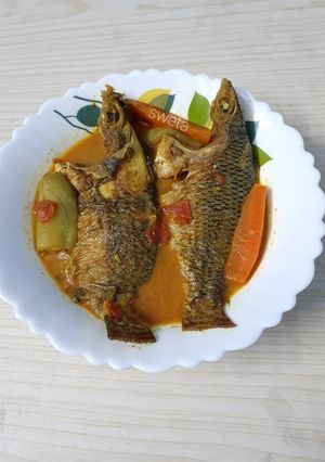 তেলাপিয়া মাছের ঝোল রেসিপির প্রধান ছবি