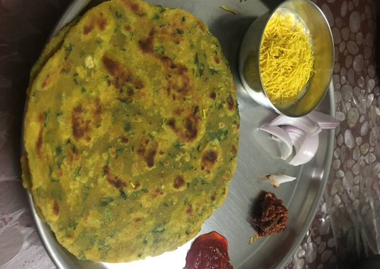 How to Make Speedy Palak thepla