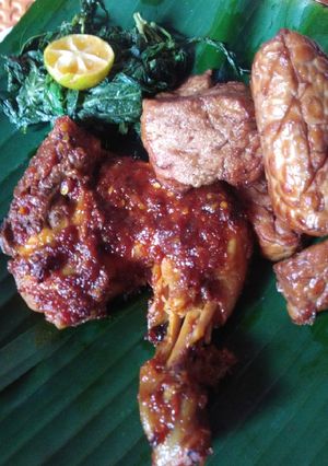 Foto resep Ayam bakar bumbu rujak
