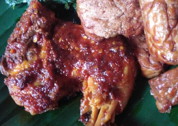 Ayam bakar bumbu rujak