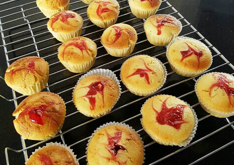 Langkah Mudah untuk Membuat Vanila muffin, Bikin Ngiler