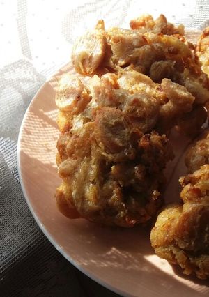A picture of Sausage and Mushrooms Fritters.