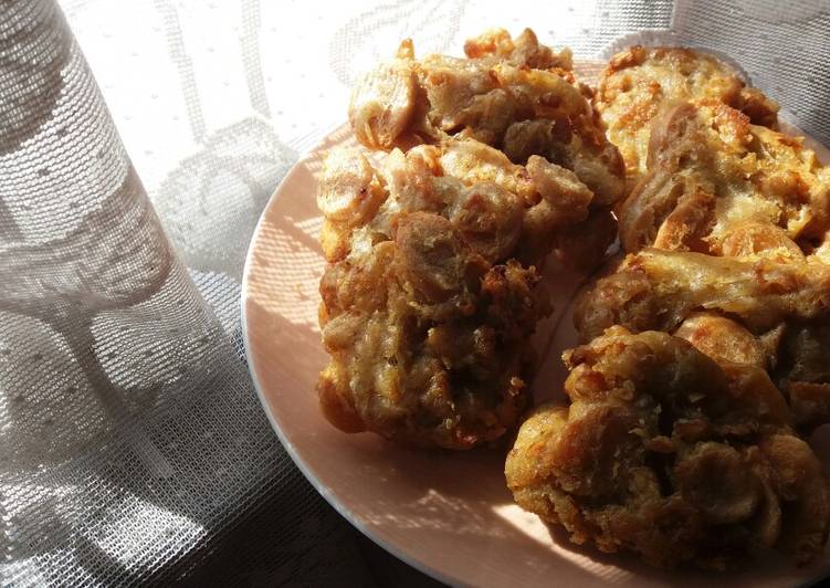 Step-by-Step Guide to Prepare Favorite Sausage and Mushrooms Fritters