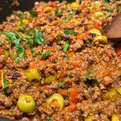 Beef Picadillo A picture of Beef Picadillo.