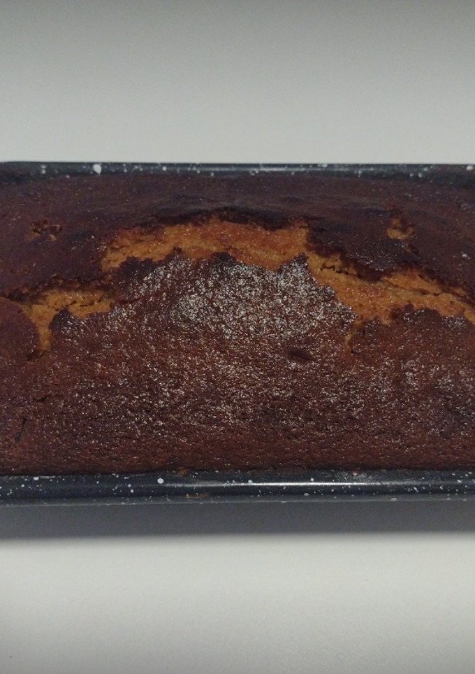 Una foto de Budín de dulce de leche con chips de chocolate