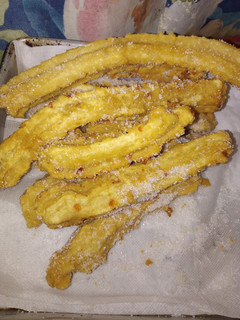 Una foto de Churros caseros