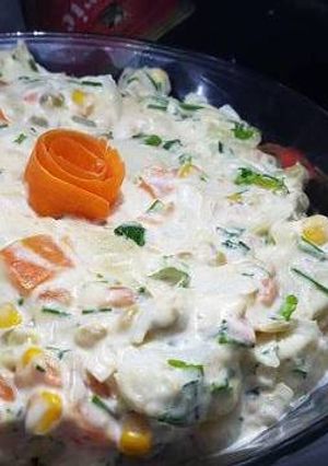 Una foto de Ensalada de papa