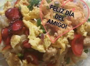 Una foto de Arroz Chaufa para mis amigos!