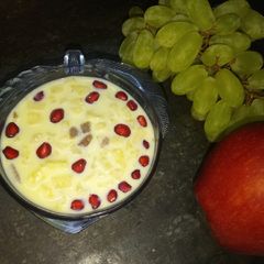 A picture of Fruit custard.
