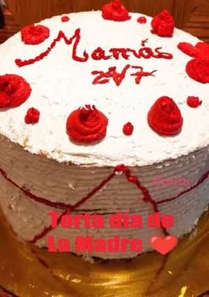 Una foto de Torta día de la Madre🌹