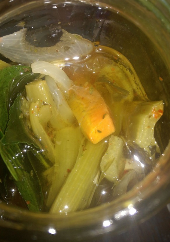 Una foto de Pencas de acelga al escabeche 😊