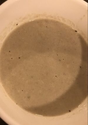 صورة لوصفة شوربة المشروم