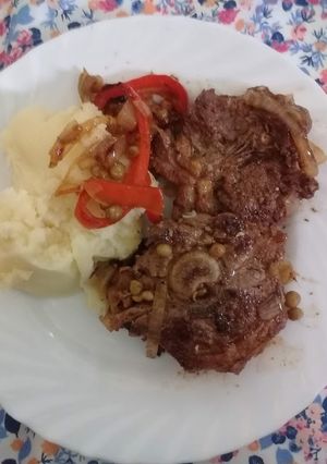 Una foto de Espinazo de cordero al disco