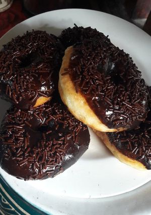 Foto resep Donat irit no telur no kentang takaran sendok lembut pake banget