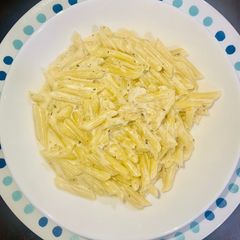 A picture of Electric stove Easy cheesy penne pasta in 10 mins.