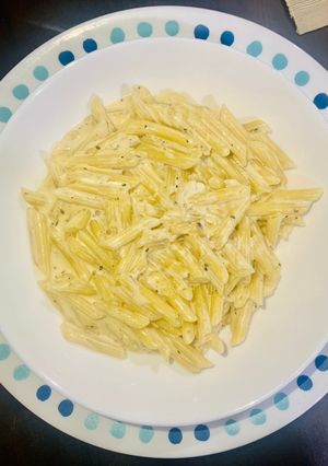 A picture of Electric stove Easy cheesy penne pasta in 10 mins.