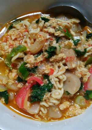 Foto resep Seblak kuah pedes