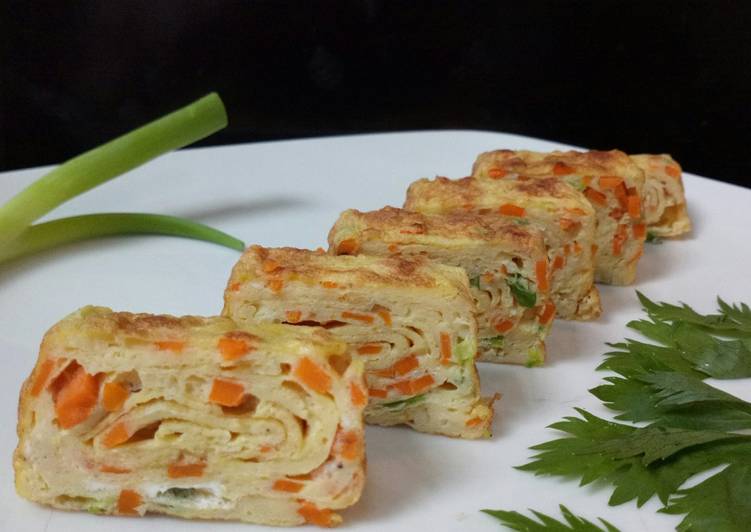 Telur Dadar Gulung ala Korea