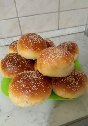 Hambi zsemle recept fotója