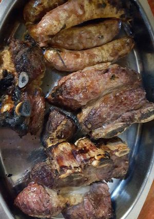 Una foto de Asadito a la parrigas
