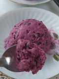 Helado De Queso Crema Y Moras