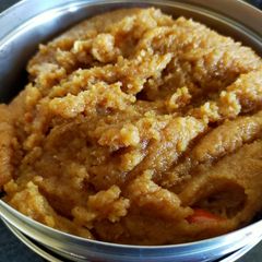 Aatta Halwa (Prasad) A picture of Aatta Halwa (Prasad).