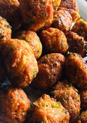 A picture of Vegetable kabab.
