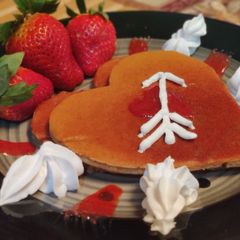 A picture of Sunday love for pancakes!.