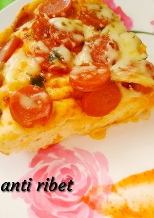 Foto resep Pizza Anti Ribet Dengan Teflon