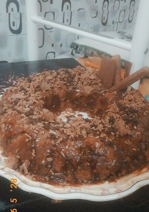 A picture of Chocolate cake🍫🎂.