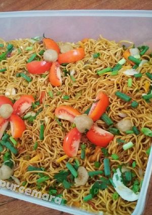 Foto resep Tumis Mie Kuning+Bakso