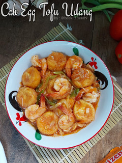 Foto resep Cah Egg Tofu Udang