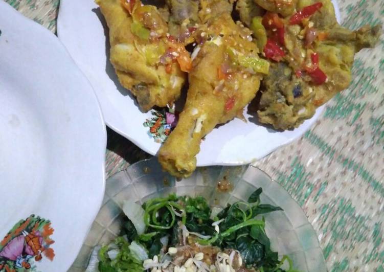 Resep Sambel Ayam Geprek Ala Anak Mageran 1 Praktis