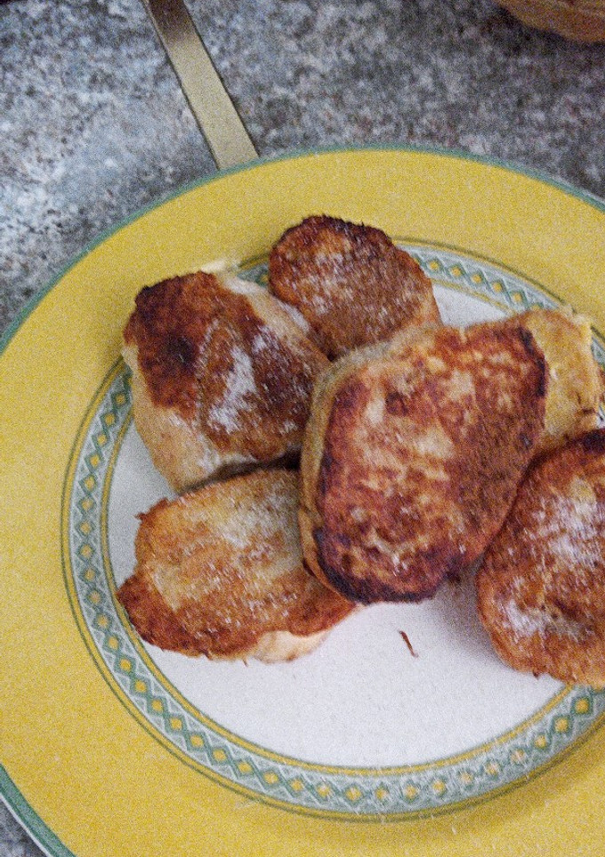 Una foto de Torrijas con canela