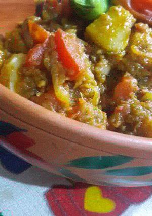 A picture of Baingan ka Bharta.
