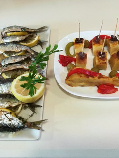 Una foto de Sardinas al horno con limón