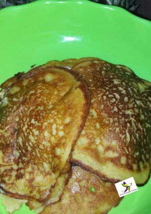 A picture of Akara pancake.