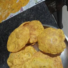 Beasn or metthi ki papadi A picture of Beasn or metthi ki papadi.