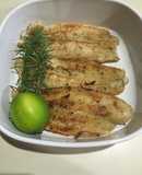 Pescado frito al coco