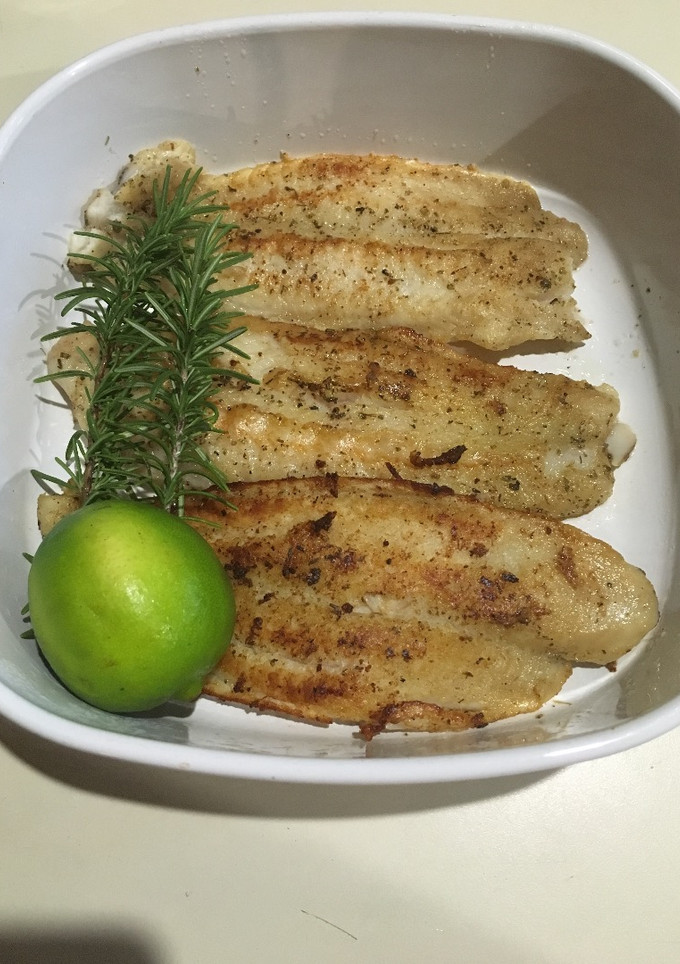 Una foto de Pescado frito al coco